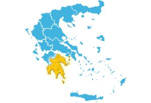 mapa s vyznačením regiónu